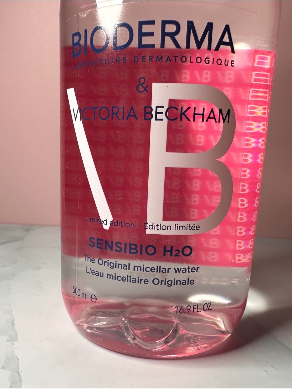 Sensibio H2O Micellar Water - Victoria Beckham Limited Edition (Pink)